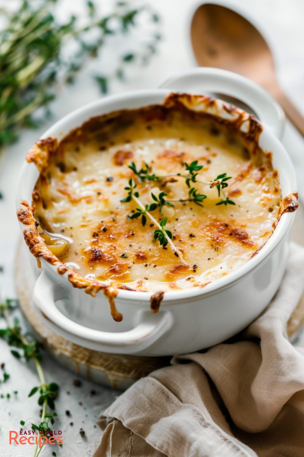 Authentic French Onion Soup Recipe - EasyWorldRecipes