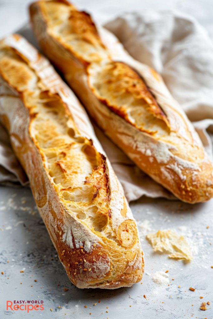 Recipe for Authentic French Baguette - EasyWorldRecipes