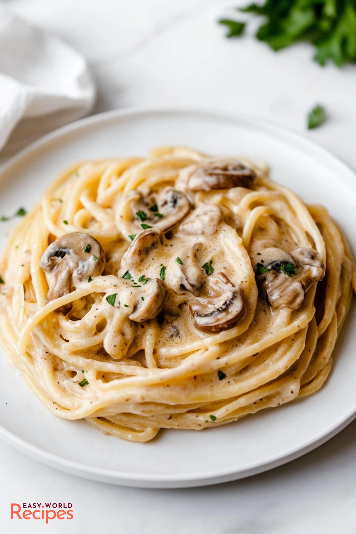 Creamy Mushroom Pasta