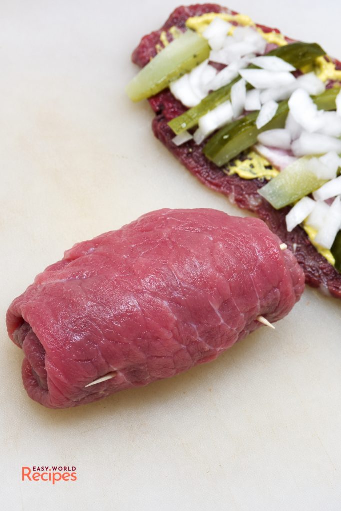 Secured Beef Rouladen