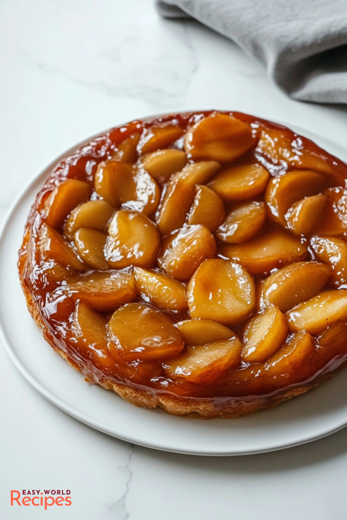 French Tarte Tatin Recipe (Apple Tart) - EasyWorldRecipes