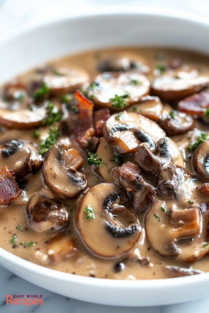 Sauce for Jägerschnitzel
