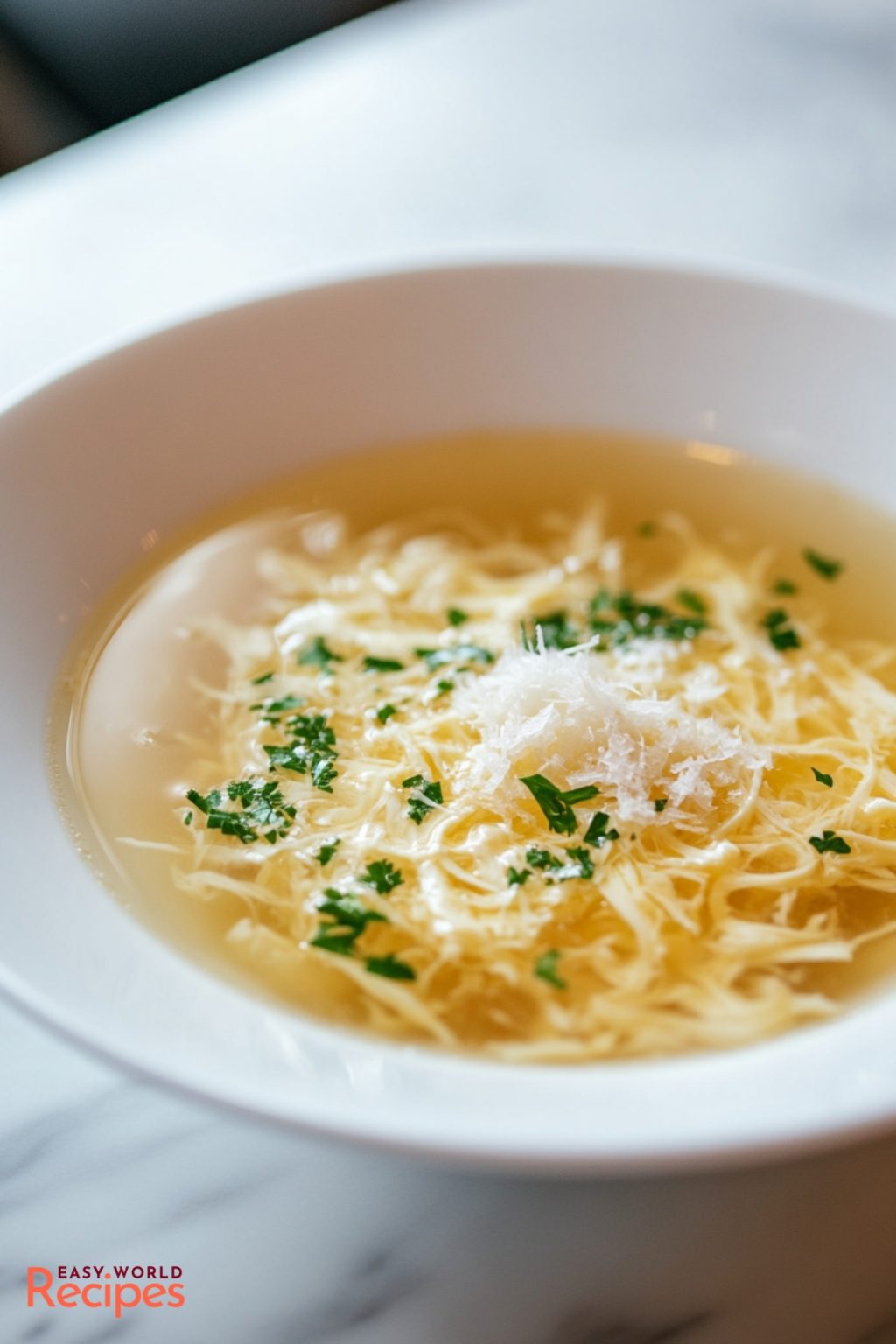 Stracciatella Soup Recipe (Italian Egg Drop Soup)