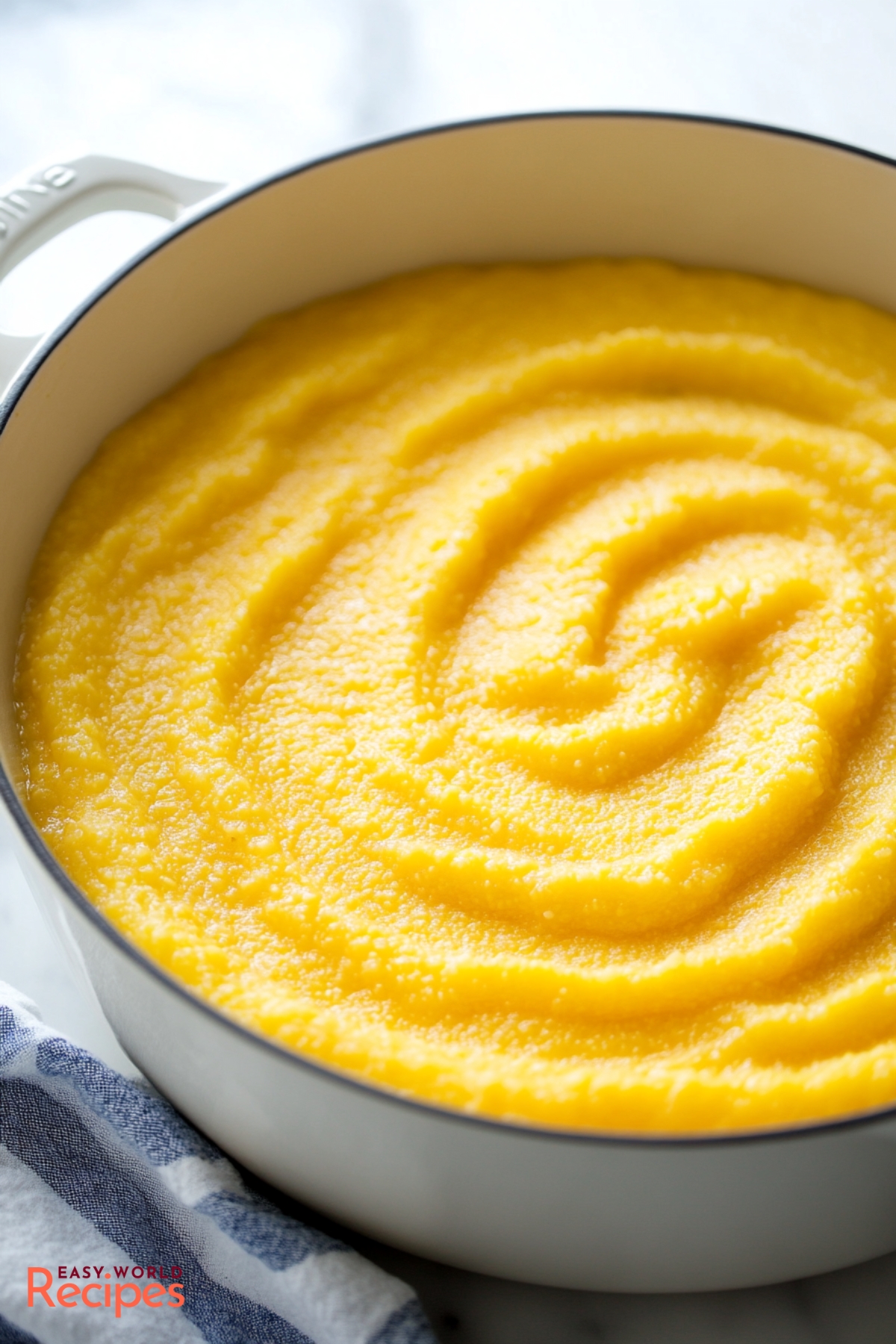 Creamy Italian Polenta Recipe - EasyWorldRecipes