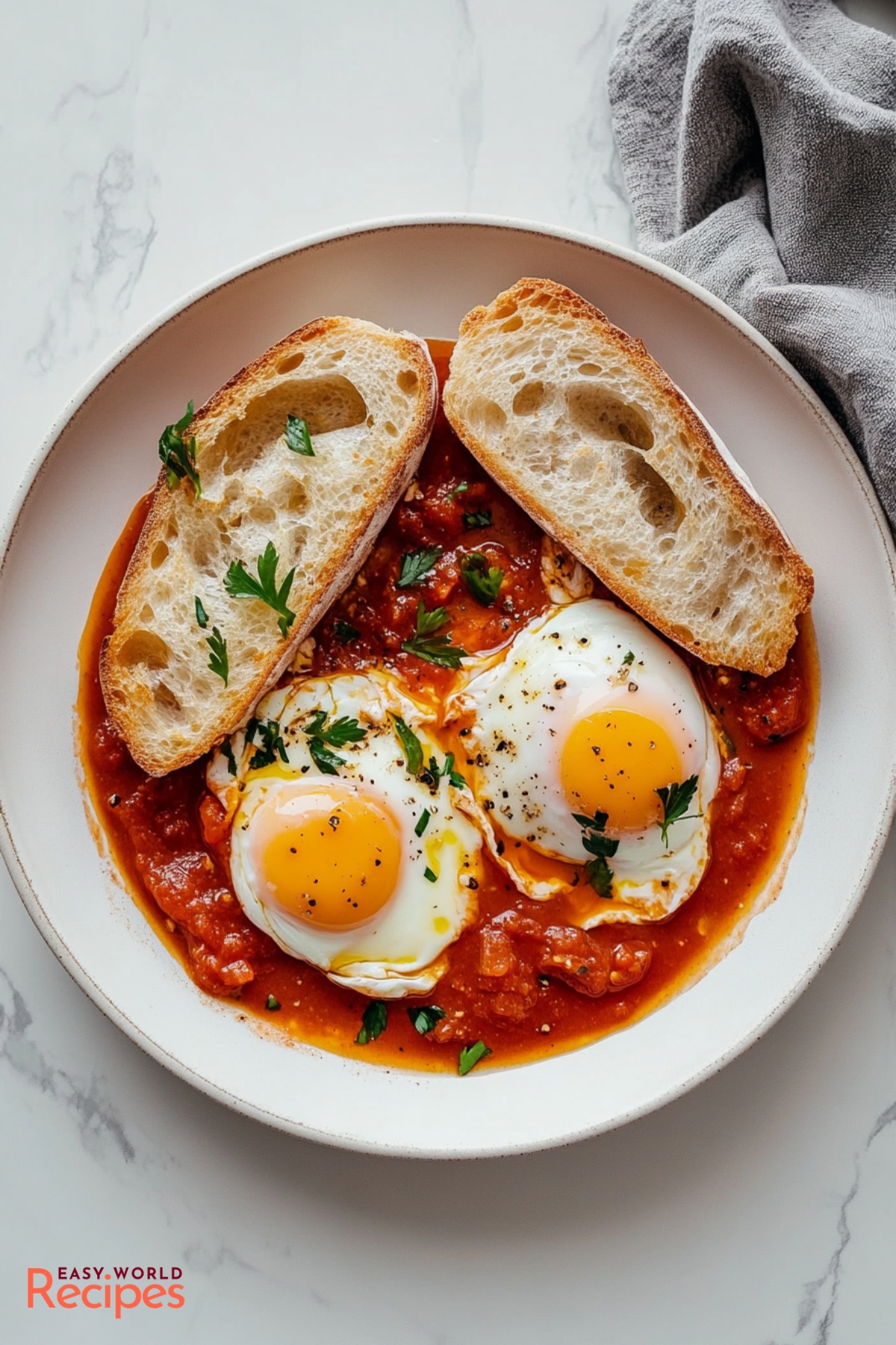 Eggs in Purgatory (Spanish Omelette with Chorizo)