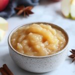 German Applesauce In a bowl.