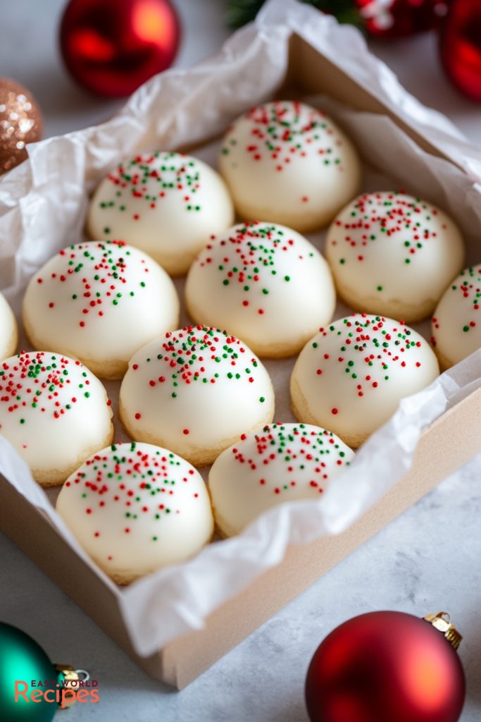 Italian Christmas Cookies in a box