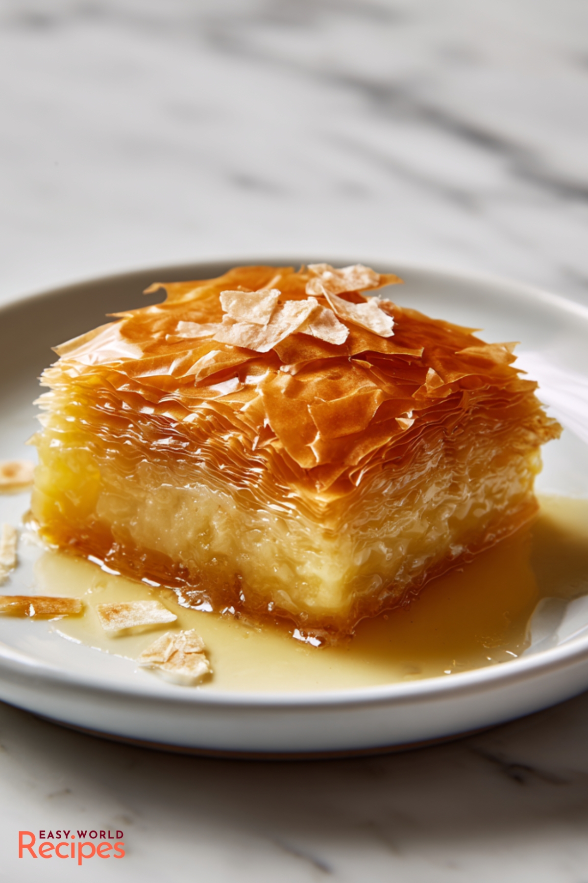 Galaktoboureko (Custard Phyllo Pie)