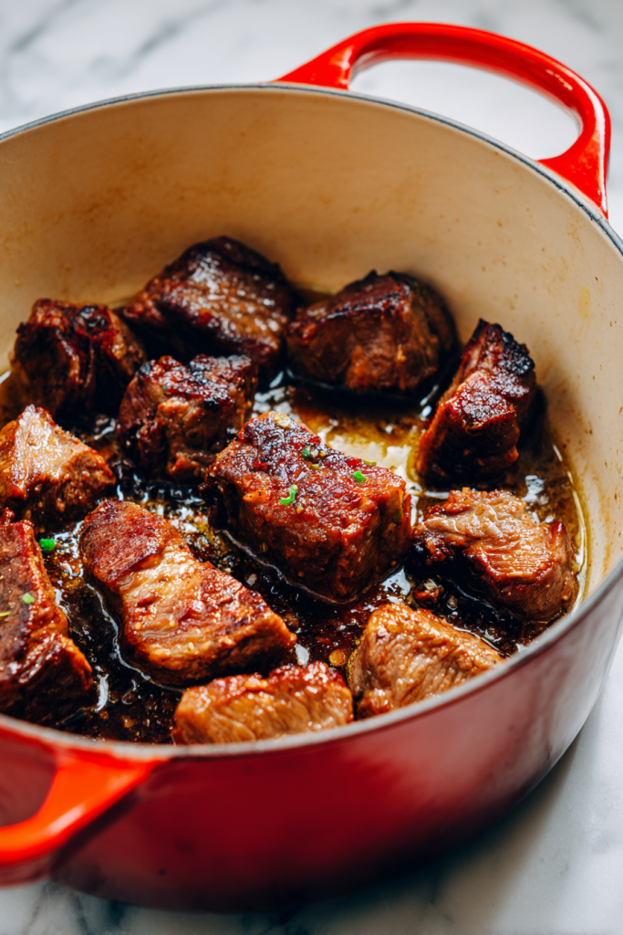 Seared Lamb for Youvetsi.