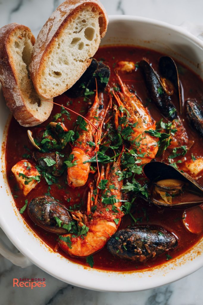 Cacciucco (Tuscan Seafood Stew)