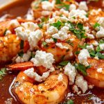 Garides Saganaki Greek Shrimp with Tomato and Feta