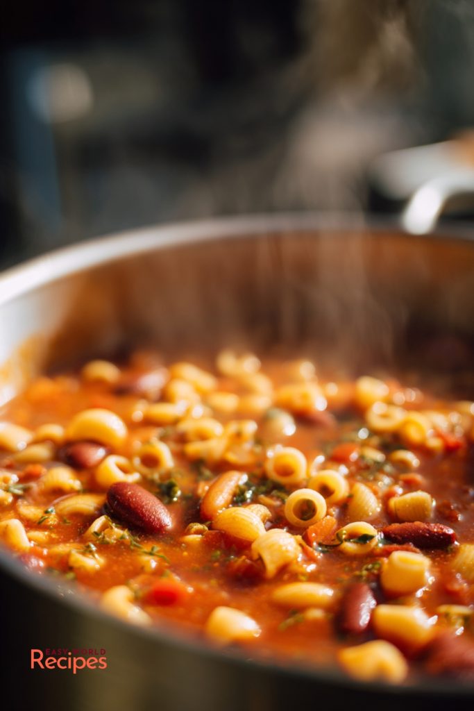 Italian Pasta Fagioli (Pasta Fazool)