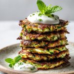 Kolokythokeftedes Greek Zucchini Pancakes