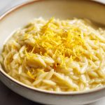Orzo al Limone Italian Lemon Orzo