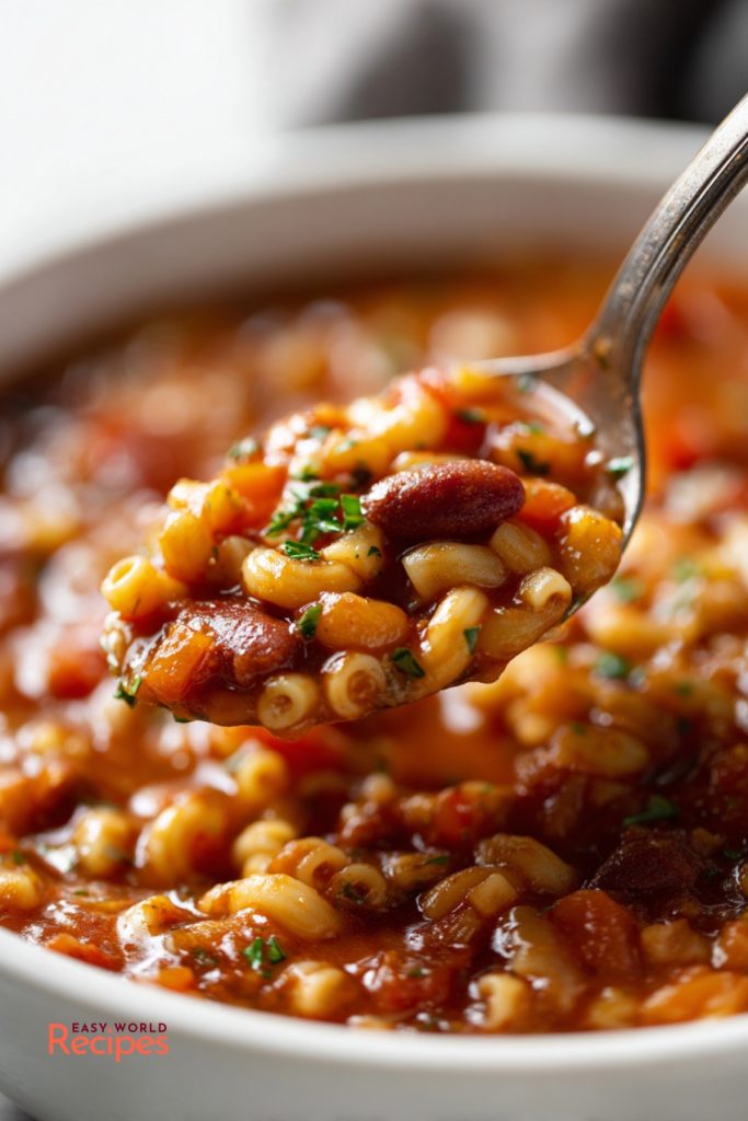 Pasta Fagioli (Pasta Fazool)