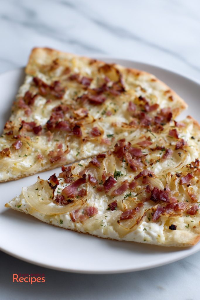 Flammkuchen (German Tarte Flambée)