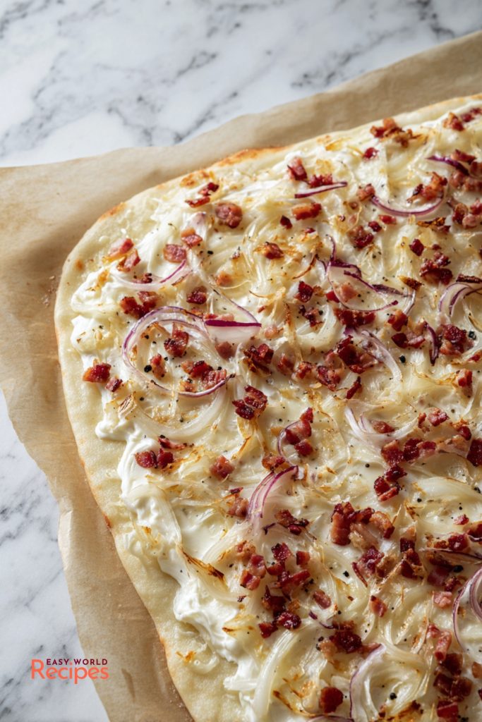 Flammkuchen - German Tarte Flambée