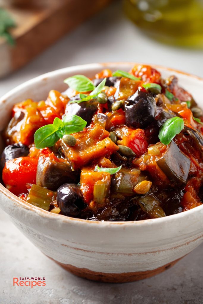 Authentic Sicilian Caponata