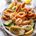 Fritto Misto Italian Mixed Fry Seafood