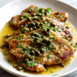 Veal Piccata (Classic Lemon Caper Butter Sauce)
