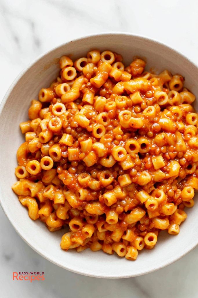 Pasta e Lenticchie Italian Lentil Pasta